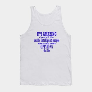 Intelligent people Tank Top